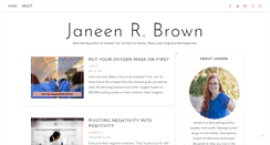 Desktop Screenshot of janeenbrown.com